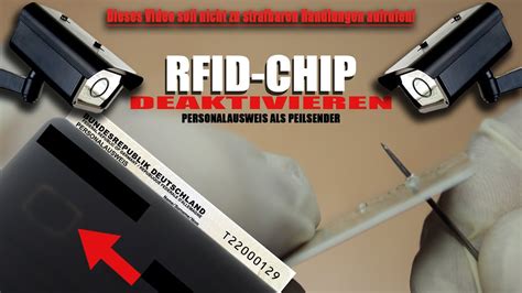 rfid chip zerstören|Wie man einen RFID.